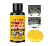 Lens Scratch Remover Wax | Restores Clarity Easy Application - Eye Glass Lens Scratch Repair Cream - for Commuting School Home Bedroom Elderly Teens College Students Adults