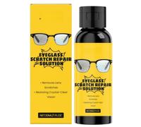 Lens Scratch Repairer,Glasses Scratch Remover,Glasses Cleaner Spray&Wipes,Lens Scratch Removal&Anti-Fog Polishing,Multipurpose Screen Cleaner for Eyeglasses,Sunglasses,Mirrors,Watches,Car Glass
