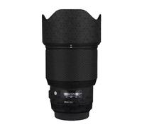 Lens Skin Anti-Scratch Camera Vinly Wrap Sticker for Sigma Art 85mm F 1.4 DG HSM Fit for Canon EF Mount Camera Body Protective Film Decal Coat 1:1.4 85 1.4(Honeycomb Black)