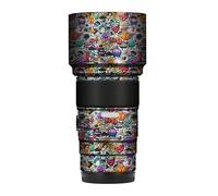 Lens Skin Vinyl Wrap Film Camera Protective Sticker for Tamron 90mm F2.8 fit for Nikon Z Mount Protector Coat Accessories 90 2.8(Graffiti White)