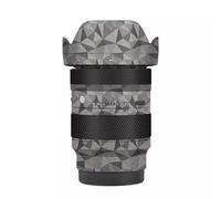 Lens Skin Vinyl Wrap Film for Sigma 16-28mm F2.8 DG DN Fit for Sony Mount Camera Protective Sticker Protector Coat Photography Accessories 1:2.8 16-28 2.8(Triangle Titanium)