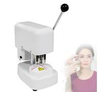 Lens Template Punching Machine, 100W Glass Mold Making Machine, 6000r/min Rotation Speed, Accurate Scale, Small Hole 2.0, Large Hole 8.0 for Vision Testing Centers