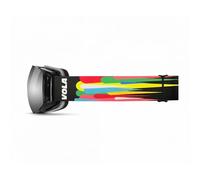 Vola Zippy Speed Ski Goggles Black Silver Miror/CAT3 Kids