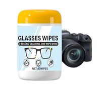 Lens Wipes for Eyeglasses | Quick Dry Anti-Fog Cleaner,Glasses Lens Cleaner Wipes,for Phone Electronics Laptop Monitor TV Camera Goggles Eyewear