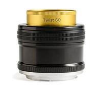 Lensbaby LB-7N Twist 60 Optics with Housing for Nikon F Connection, gold
