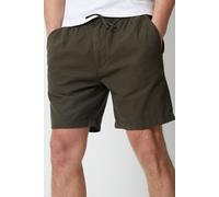 'Lent' Cotton Lyocell Jogger Style Shorts Threadbare Green L