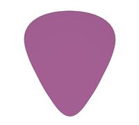 Lentil Purple Prints Guitar Picks - 12-Piece Set with 3 Different Thicknesses, Suitable for Electric and Acoustic Guitars
