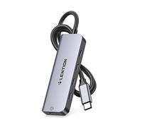 LENTION USB C Hub, 2FT Long Cable USB C Hub Multiport Adaptor, USB C to USB C Hub with 4 USB C Port & Type C Power Supply Port, USB C Adapter for 2016-2023 MacBook Pro/Mac Air/iMac, More