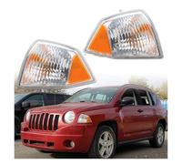 LENTLY Headlamp Corner Light Turn Signal Light For Jeep For Compass 2007 2008 2009 2010 Headlights Corner Lamp Side Marker Parking Light Turning Headlight Assembly(L and R)