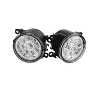 LENTLY Headlamp For Fiesta For Focus For Transit MK7 MK8 2x 9 LED White Front Fog DRL Daytime Running Light Headlight Assembly