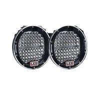 LENTLY Headlamp For Truck ATV SUV For Jeep 4x4 For Offroad Light 2piece 300W Round LED Work Light 7 Inch 12V 24V Dual Color Spotlight Auxiliary Lamp Headlight Assembly