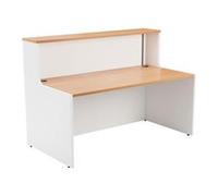 Lento Reception Unit 1400 - Beech - RCA1400BEWH2