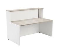 Lento Reception Unit 1600 - Grey Oak - RCA1600GOWH