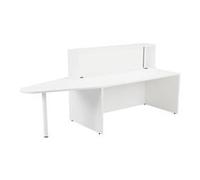 Lento Reception Unit 1600 With Extension - White - RCA1600EXWHWH
