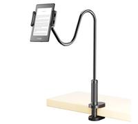 LenTok Tablet Holder Stand for Kindle Reading in Bed, Flexible Gooseneck Bedside Arm Mount for Phone and Tablet, Compatible with Kindle Paperwhite/Voyage/Oasis/Kids, Kobo, iPad Mini, Phone