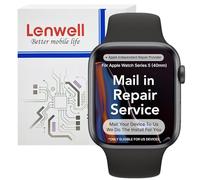 Lenwell Repair Service with Original OEM Pull Screen for Apple Watch Series 5 (40MM) Display Digitizer LCD Screen Replacement Touch Assembly A2092 A2094 A2156 with Mail-in Install Service