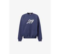 Leny Womens Leny Rookie Crew-Neck Cotton Sweatshirt Astral Navy M
