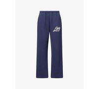 Leny Womens Leny Rookie Relaxed-Fit Cotton Jogging Bottoms Astral Navy M