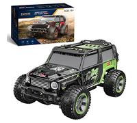 LenyKingPro 204E 1/10 2.4G RC Climbing Car 4WD Brushless Off-Road Vehicle 65KM/H High Speed Metal Chassis Ready to Run Green
