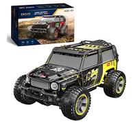 LenyKingPro 204E 1/10 2.4G RC Climbing Car 4WD Brushless Off-Road Vehicle 65KM/H High Speed Metal Chassis Ready to Run Yellow
