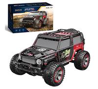 LenyKingPro 204E 1/10 2.4G RC Climbing Car 4WD Brushless Off-Road Vehicle 65KM/H High Speed Metal Chassis Ready to Run Red