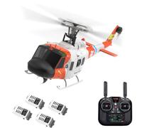 LenyKingPro F07S 6CH GPS RC Helicopter with Brushless Motor, 6G Flight Stability & Smart Return Functions, Advanced Scale Model for Outdoor Flight Enthusiasts