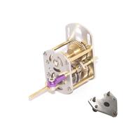 LenyKingPro Metal Reverse Gearbox for V4 Steam Engine Model All Copper Gears with Bearings Forward Reverse Function DIY Project