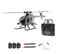 LenyKingPro Remote Control Helicopter for Adults Beginners, 4 Channel RC Helicopter Single Rotor with 6-Axis Gyro & Altitude Hold, C184 RTF Light Flow Edition LED Night Flying Toy for Indoor Outdoor