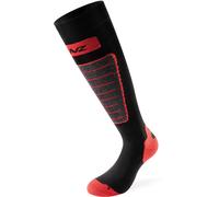 Lenz 1.0 Skiing Socks, black/grey/red, size 35-38