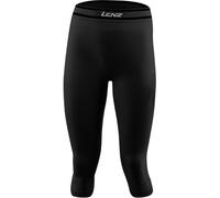 Lenz Merino 6.0 3/4 Base Layer Pants Black XS Woman