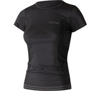 Lenz 6.0 Merino Round Neck Women T-Shirt, black, size L
