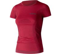 T-shirt round neck woman Lenz Merino 6.0 Rouge S