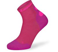 Lenz Compression 8.0 Low Merino Socks, hotpink, size 35-38