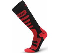 Lenz Free Tour 1.0 Socks, black-red, size 45 46 47 for Men