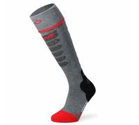 Lenz - Heated socks - Heat Sock 5.1 Toe Cap Slim Fit in Wool - Size 42-44 - Grey Grey