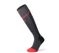 Lenz - Heated Socks - Heat Sock 5.1 Toe Cap Anthracite / Rouge in Wool - Size 42-44 - Grey Grey 42-44
