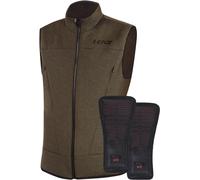 Lenz Heat Vest 2.0, brown, size M for Men