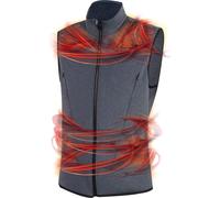 Lenz Heat Vest 2.0, vest heatable XXL Grey/Black