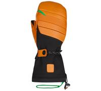 Lenz Heat Glove 9.0 Mittens heated Gloves, black-brown, size L for Men