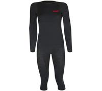 Lenz Merino Long Sleeve Base Layer Set Black XL-2XL Woman