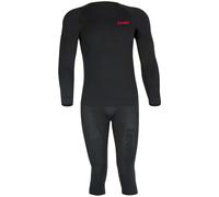 Lenz Merino 3/4 Functional Underwear Set, black, size XXL/XXXL