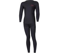 Lenz Merino Long Sleeve Base Layer Set Black L-XL Men