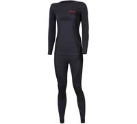 Women's merino underwear and Trousers set Lenz Noir XL/2XL