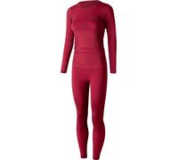 Lenz Merino Ladies red Functional Underwear Set, red, size M L for Women