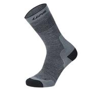 Lenz Think About Merino Outdoor 1 Mid Socks, grey, size 42 43 44 for Men