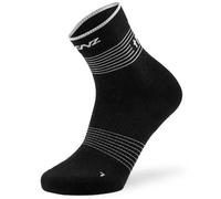 Lenz Think About Merino Outdoor 2 Low Socks, black-white, size 42 43 44 for Men