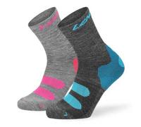 Lenz Outdoor 1.0 Half Long Socks 2 Pairs Multicolor EU 35-38