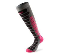 Lenz Skiing 2.0 Socks, black/hotpink, size 39-41