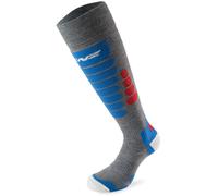 Lenz Skiing 3.0 Socks, grey-red-blue, size 39 40 41 for Men