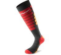 Lenz Skiing 5.0 Socks, black/red, size 39-41